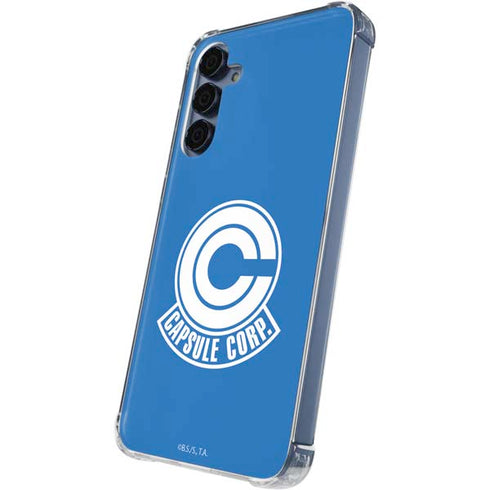 Dragon Ball Z Capsule Corp Galaxy A35 5G Clear Case